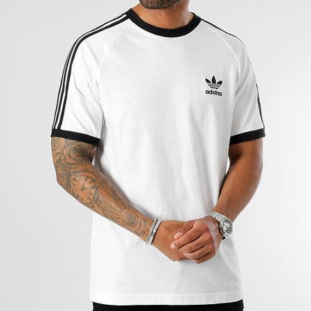 Adidas Originals - Camiseta 3 Rayas IA4846 Blanca