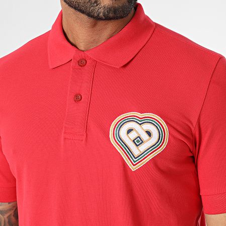 Uniplay - Polo Manga Corta Rojo