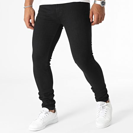 Jack And Jones - Liam Original Skinny Jeans Negro