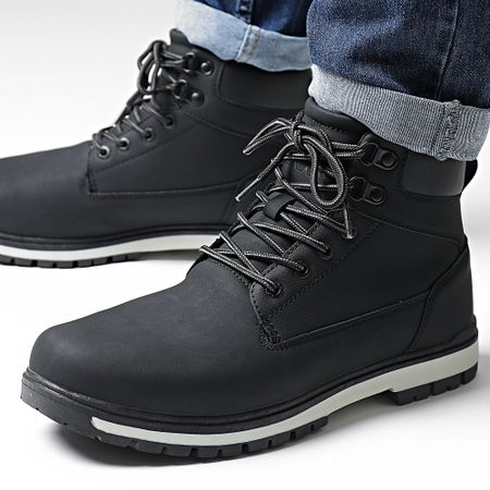 Kappa - Gunter 32154PW Negro Gris Oscuro Zapatillas