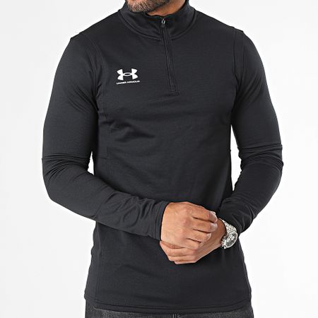 Under Armour - Sudadera con cuello de cremallera 1379588 Negro