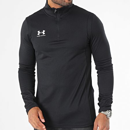 Under Armour - Sudadera con cuello de cremallera 1379588 Negro