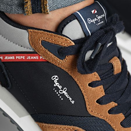 Pepe Jeans - Zapatillas London Forest M PMS30992 Cognac