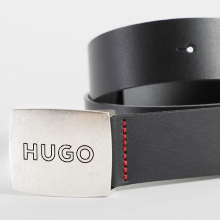 HUGO - Cinturón Gro 50486668 Negro