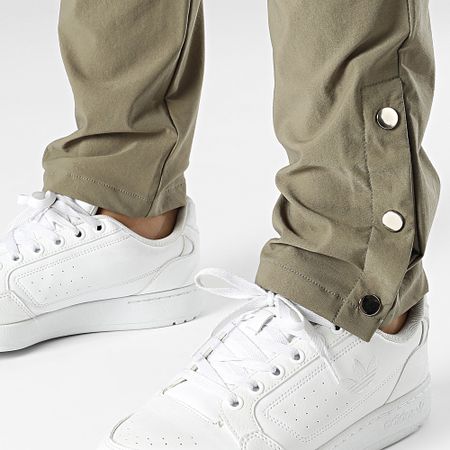 John H - Pantalones de chándal verde caqui