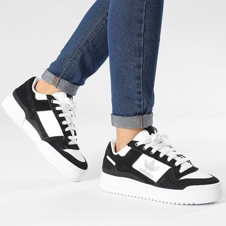 Adidas Originals - Forum Bold Zapatillas Mujer IG0269 Core Negro Gris Dos Calzado Blanco