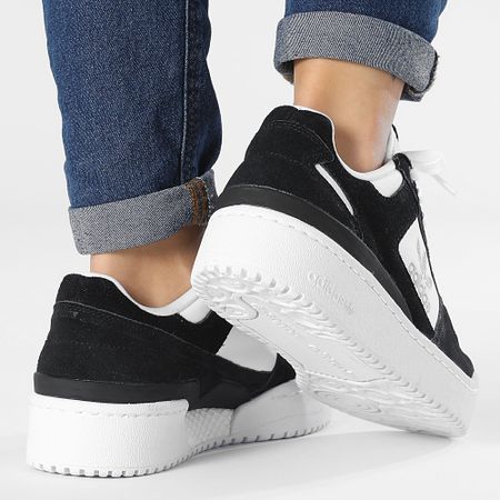 Adidas Originals - Forum Bold Zapatillas Mujer IG0269 Core Negro Gris Dos Calzado Blanco