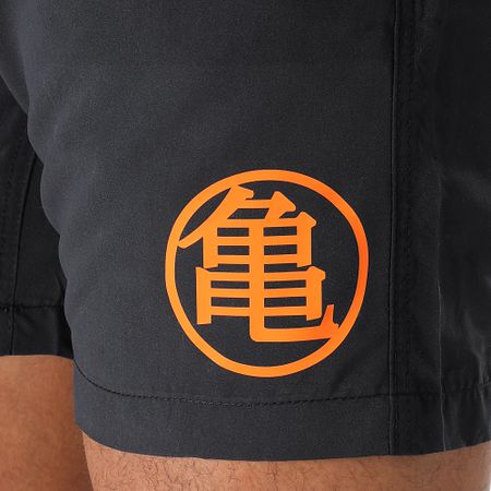 Dragon Ball Z - Shorts de baño Kame Kanji Negro
