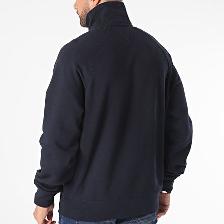 Tommy Hilfiger - Mono Embro 2737 Sudadera Cuello Cremallera Azul Marino