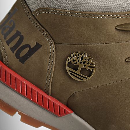 Timberland - Botas Sprint Trekker Mid A61JG Oliva Nubuck