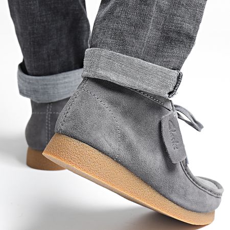 Clarks - Wallabee Evo Zapatos de ante gris