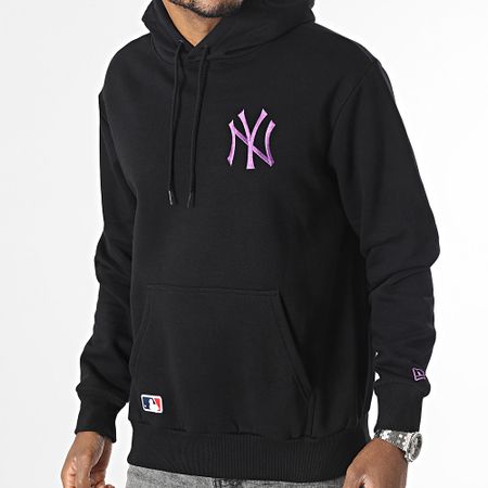 New Era - Sudadera con capucha League Essentials New York Yankees 60416438 Negro