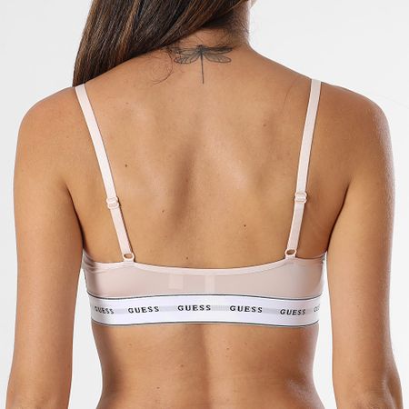 Guess - Sujetador de encaje para mujer O2BC07-KBBT0 Beige