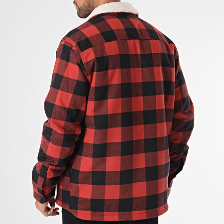 Timberland - Chaqueta a cuadros Buffalo A6FWN Rojo Negro