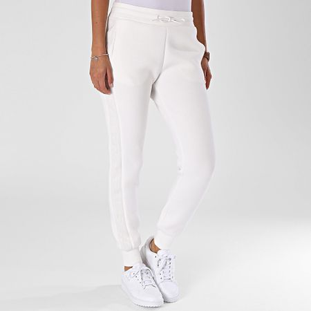 Guess - Pantalones de chándal con banda para mujer V2YB18-K7UW2 Beige