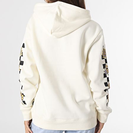 Vans - Sudadera con capucha Wild Trippy Paisley para mujer Blanco