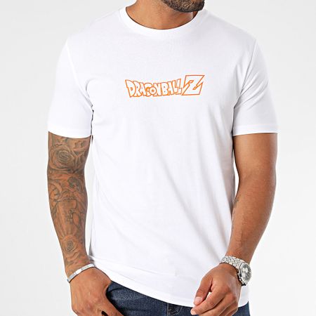 Dragon Ball Z - Volver Kame Kanji Blanco Naranja Camiseta