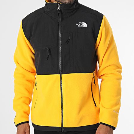 The North Face - Denali Fleece Jacket Amarillo Negro