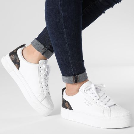 Guess - Zapatillas Mujer FL8GEAPEL12 Blancas