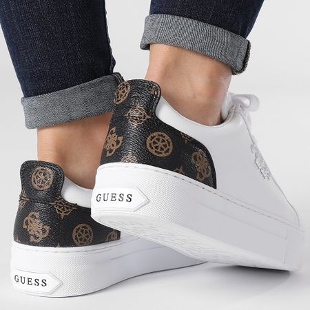 Guess - Zapatillas Mujer FL8GEAPEL12 Blancas