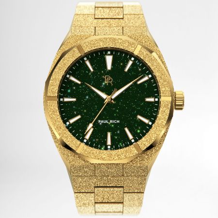 Paul Rich - Reloj Frosted Star Dust 45mm Oro Verde