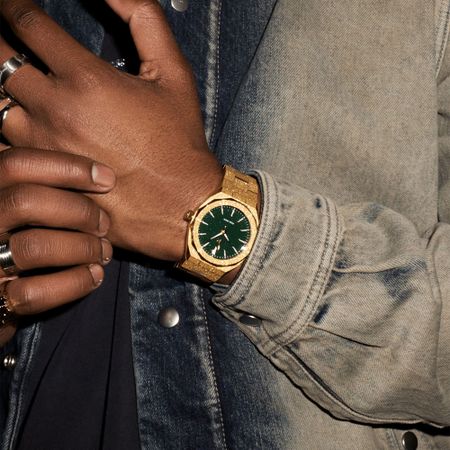 Paul Rich - Reloj Frosted Star Dust 45mm Oro Verde