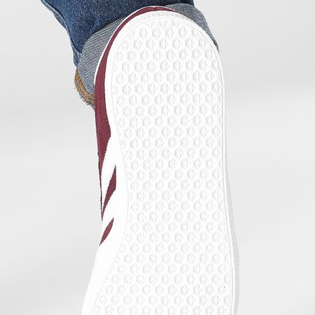 Adidas Originals - IG9933 Gazelle Zapatillas Mujer Granate Nube Blanco