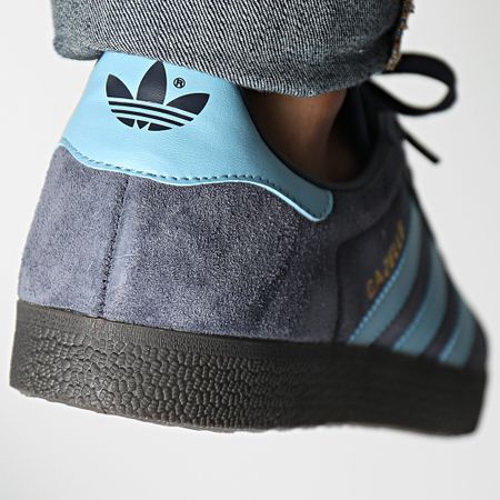 Adidas Originals - Zapatillas Gazelle IG4988 Shadow Navy Clear Blue Gum 5