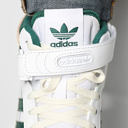 Adidas Originals - Zapatillas Forum Mid IF1427 Calzado Core Verde Aluminio