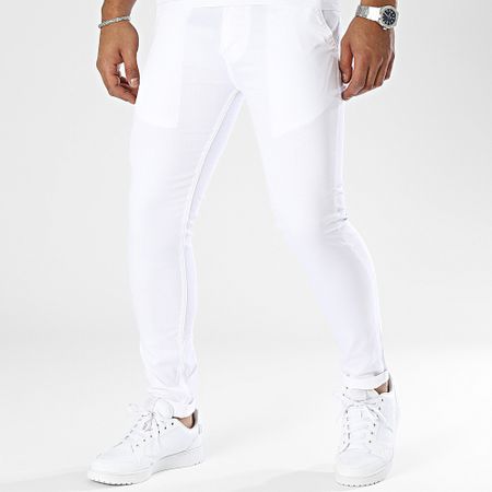 Classic Series - Pantalones chinos blancos