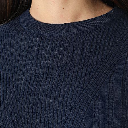 Only - Vestido de manga larga Joy para mujer Azul marino