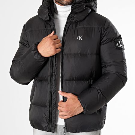 Calvin Klein - Plumífero con capucha 3468 Negro