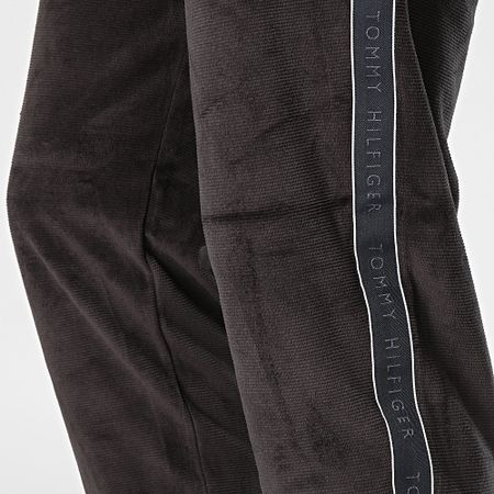 Tommy Hilfiger - Track Rib Velour Jogging Pants 3014 Negro