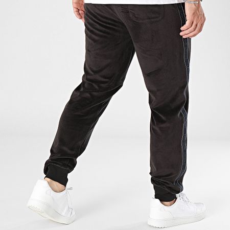 Tommy Hilfiger - Track Rib Velour Jogging Pants 3014 Negro