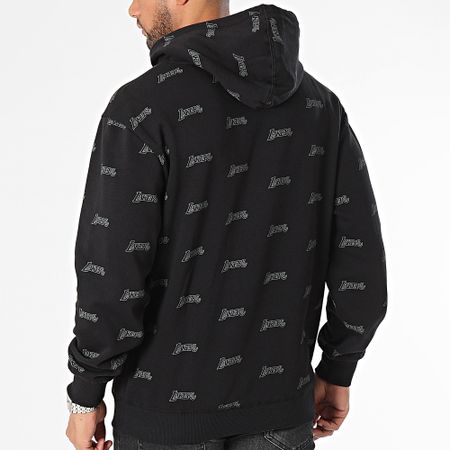 Mitchell and Ness - Los Angeles Lakers Sudadera con capucha Negro