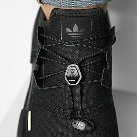 Adidas Originals - NMD R1 Zapatillas ID4713 Core Negro Carbono Pulso Amarillo