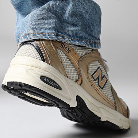 New Balance - Zapatillas 530 MR530LG Tórtola dorada metalizada