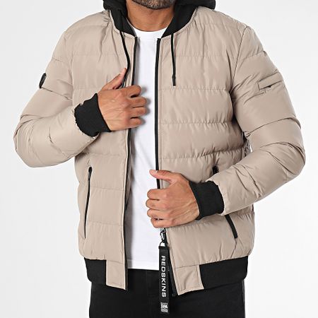 Redskins - Abrigo con capucha Austin Jacke Beige