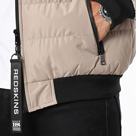 Redskins - Abrigo con capucha Austin Jacke Beige