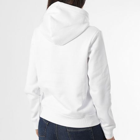 Tommy Jeans - Sudadera de mujer con capucha Regular Linear 7324 Blanco