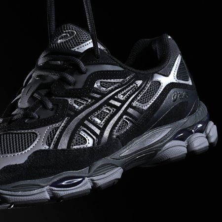 Asics - Baskets Gel-NYC 1201A789 Gris Grafito Negro