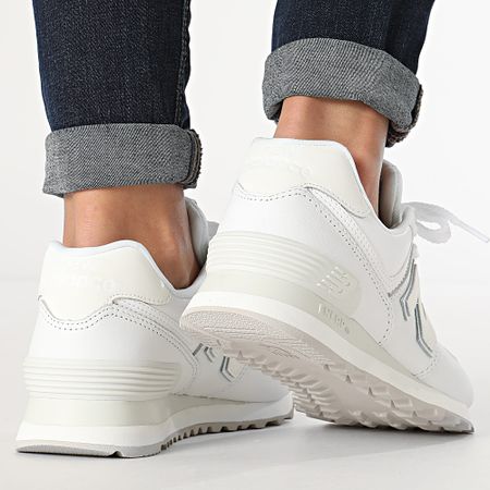 New Balance - Zapatillas Mujer Classics 574 WL574IM2 Blanco puro