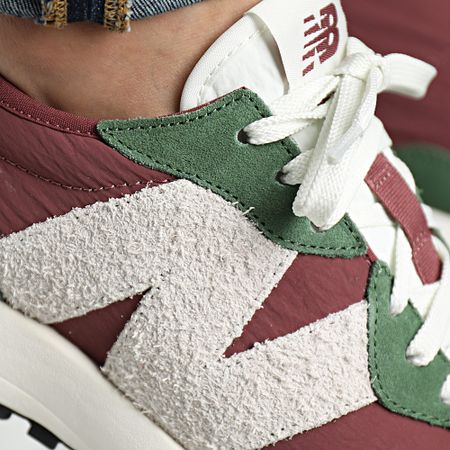 New Balance - Zapatillas 327 WS327UO Verde Bosque Vino