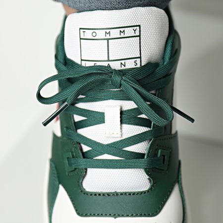Tommy Hilfiger - Zapatillas Retro Essential 1395 Verde