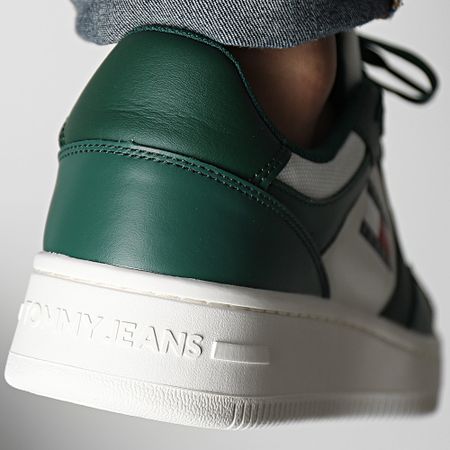 Tommy Hilfiger - Zapatillas Retro Essential 1395 Verde