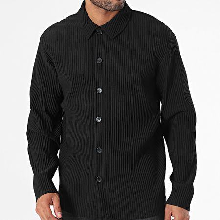 Only And Sons - Camisa de manga larga Asher Negra