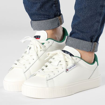 Tommy Jeans - Cuspole Zapatilla Essential 2508 Marfil Cabo Verde Zapatillas Mujer