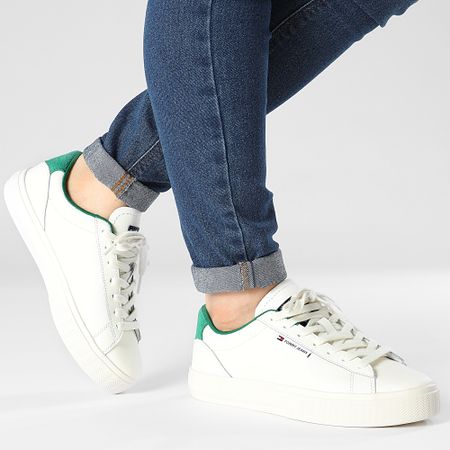 Tommy Jeans - Cuspole Zapatilla Essential 2508 Marfil Cabo Verde Zapatillas Mujer