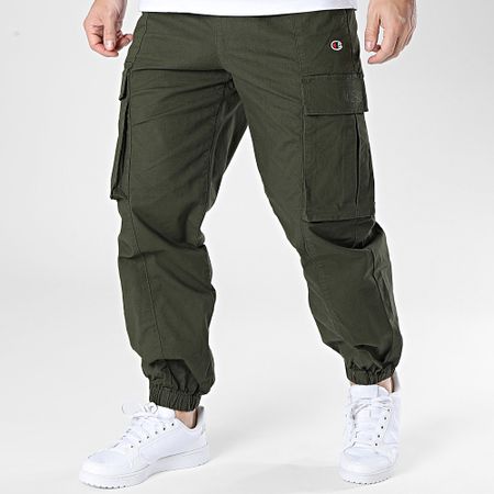 Champion - Pantalones Cargo 218739 Caqui Verde