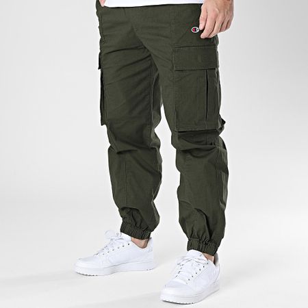 Champion - Pantalones Cargo 218739 Caqui Verde
